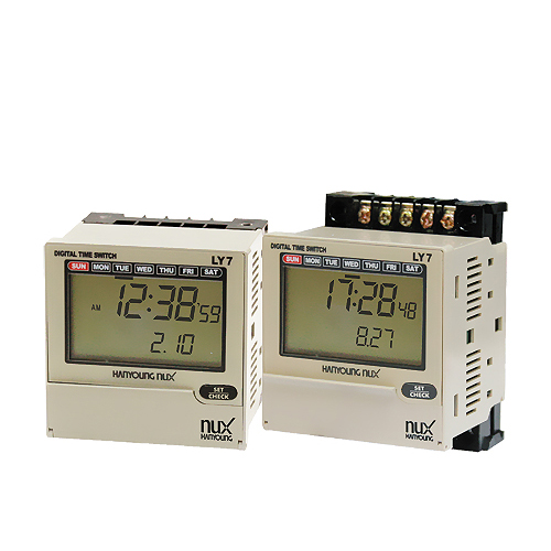 LY7 LCD 주간.연간 타임스위치