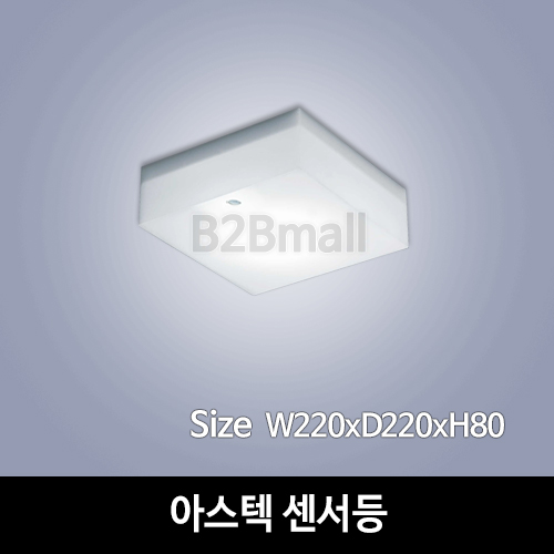 [하남조명] 아스텍 센서등 (광학산아크릴) (HN-A8-05(78))