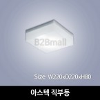 [하남조명] 아스텍 직부등 (광학산아크릴) (HN-A8-06(63))