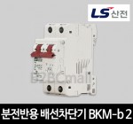 LS산전 분전반용 배선차단기 BKM-b 2 2A 4A BK63H 2P