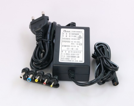직류전원장치 태영전자 12V 2A 가정용 아답타