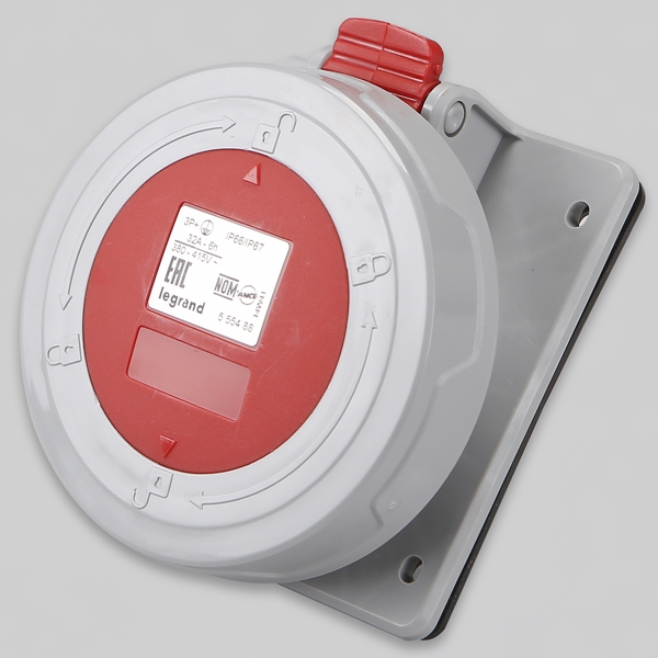 아남콘센트(3P+E 32A)	415V 555488 판넬(IP67)