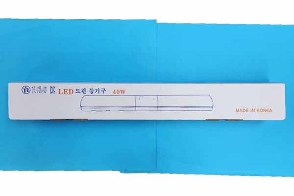 LED 일자등 40w 전구색 (국산)