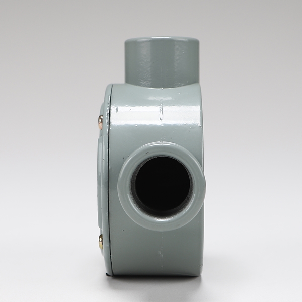 주물 환형노출BOX22MM 2방출, ㄱ자(89mm)